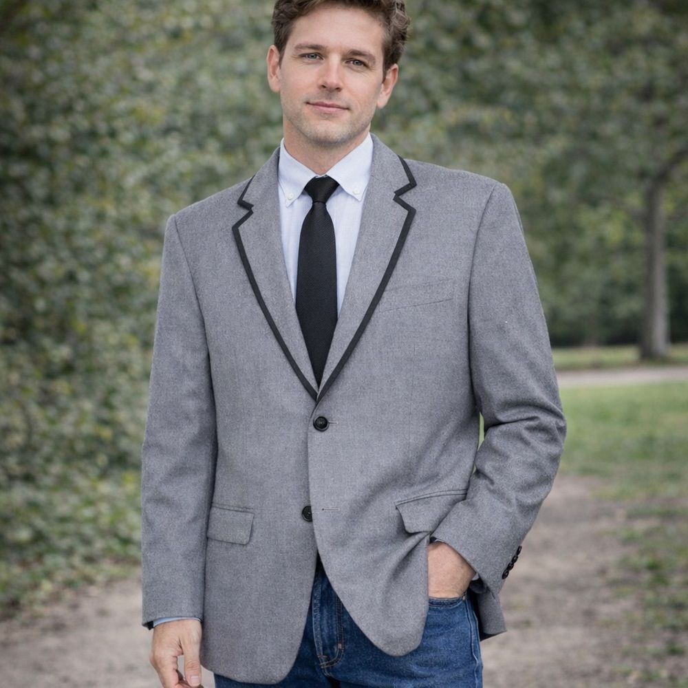 Cosmo Circle Custom Tailor Cashmere Jacket